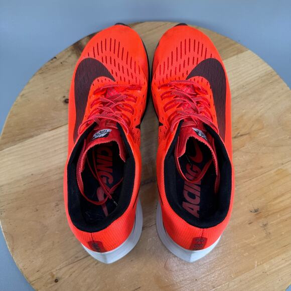 Nike Zoom Fly Mens Size 11.5 Shoes Bright Crimson Running Racing Lightweight - Picture 5 of 9